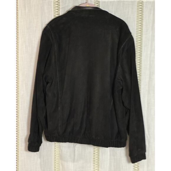 VTG Leather Jacket 1980s Solvang First Street Leather Lambskin Suede XL Designer - Picture 11 of 15
